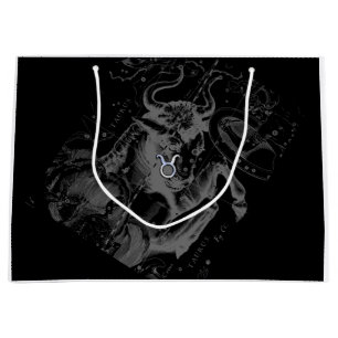 Grand Sac Cadeau Chrome Taurus Zodiac Connexion Hevelius Style