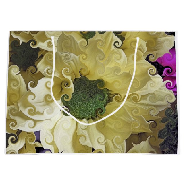 GRAND SAC CADEAU CHRYSANTHEMUM (Devant)