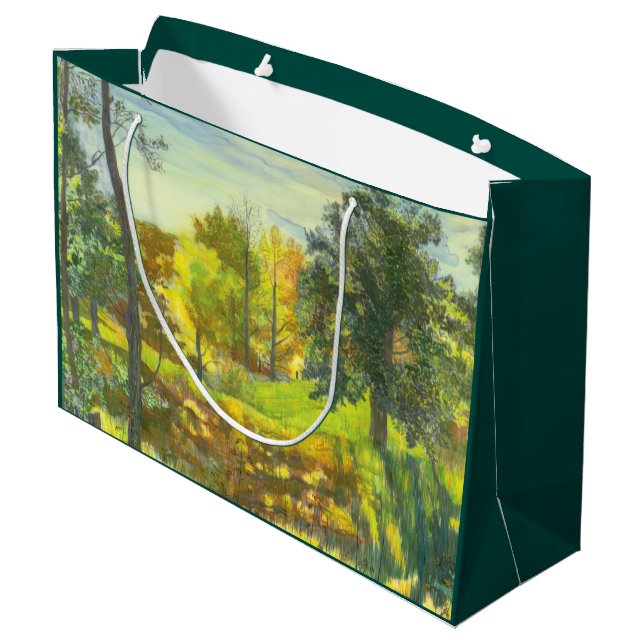 Grand Sac Cadeau Chute solaire (Dos Angle)