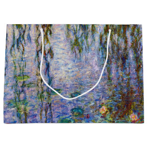 Grand Sac Cadeau Claude Monet - Lys d'eau