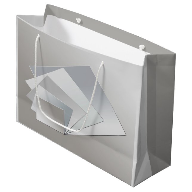 Grand Sac Cadeau Cloud Dancer (Devant Angle)