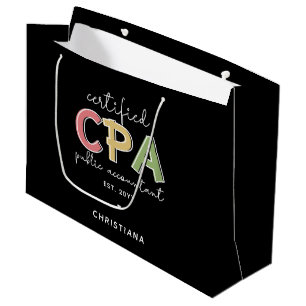 Grand Sac Cadeau Comptable public certifié CPA