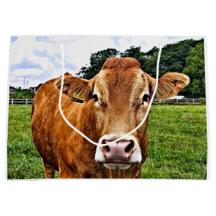 Grand Sac Cadeau COW Cute