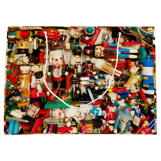 Grand Sac Cadeau Crackers de noix (Devant)