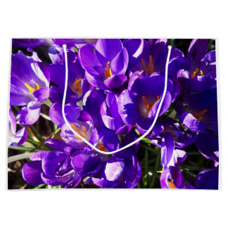 GRAND SAC CADEAU CROCUS DE PRINTEMPS