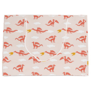 Grand Sac Cadeau Cute Dragon