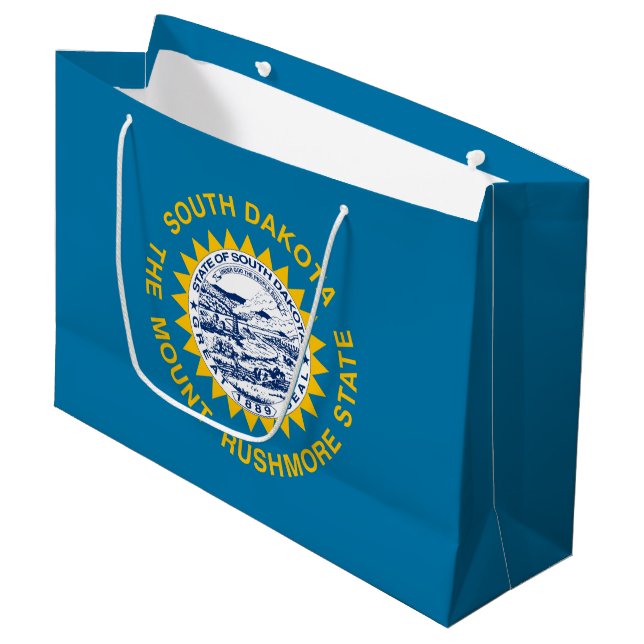 Grand Sac Cadeau Dakota du Sud (Devant Angle)