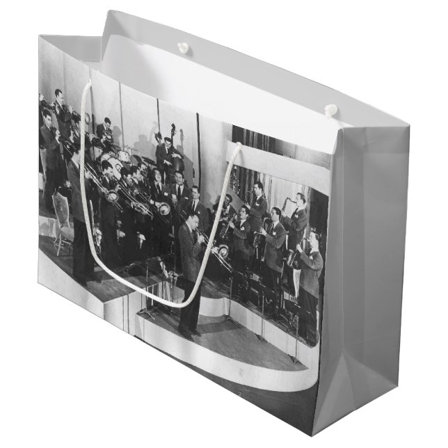 Grand Sac Cadeau Dans l'humeur (Devant Angle)