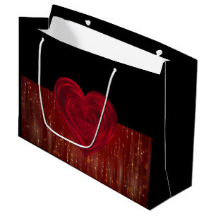 Grand sac cadeau de Red Hearts