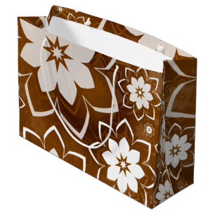 Grand Sac Cadeau Design floral 13