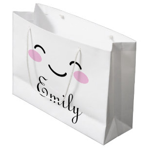 Grand Sac Cadeau Dessin humoristique sur le baby shower personnalis
