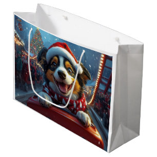 Grand Sac Cadeau Dessous de verre australien à rouleaux de chien de