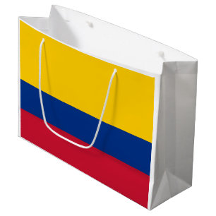 Grand Sac Cadeau Drapeau de Colombie