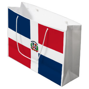 Grand Sac Cadeau Drapeau de la République dominicaine
