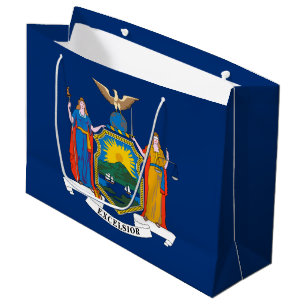 Grand Sac Cadeau Drapeau de l'État de New York