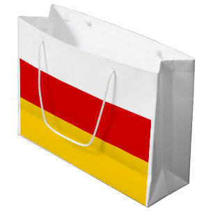 Grand Sac Cadeau Drapeau de l'Ossétie du Sud
