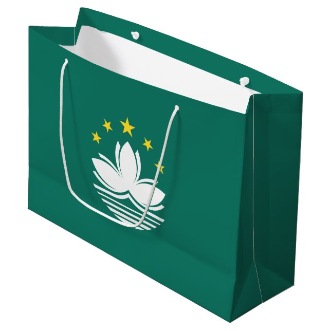 Grand Sac Cadeau Drapeau de Macao