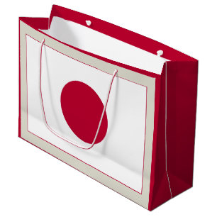 Grand Sac Cadeau Drapeau du Japon : Hinomaru, Nisshōki, Red Rising 