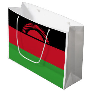 Grand Sac Cadeau Drapeau du Malawi