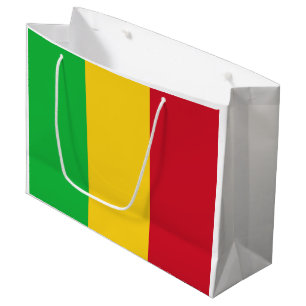 Grand Sac Cadeau Drapeau du Mali
