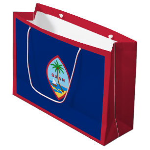 Grand Sac Cadeau Drapeau Guam