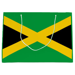 Grand Sac Cadeau Drapeau jamaïcain