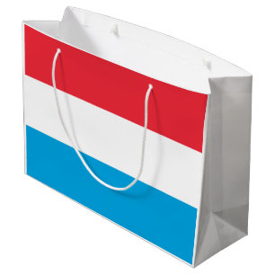 Grand Sac Cadeau Drapeau Luxembourg