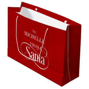 Grand Sac Cadeau Du Noël du Père Noël