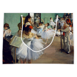Grand Sac Cadeau Edgar Degas - Classe Danse