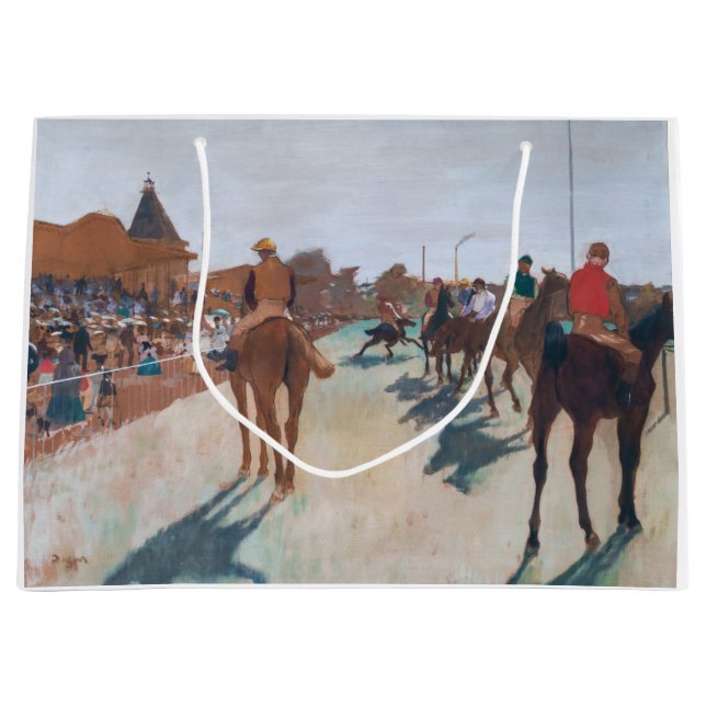 Grand Sac Cadeau Edgar Degas - La Parade (Devant)