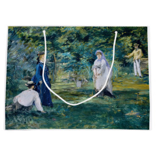 Grand Sac Cadeau Edouard Manet - Un jeu de Croquet