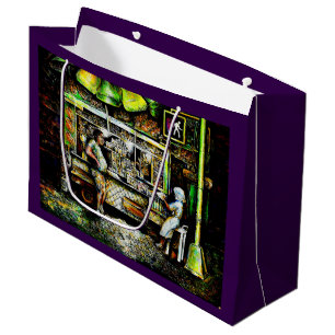 Grand Sac Cadeau Éfulgente