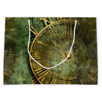 Émeraude Green Rustic Steampunk Horloge (12)