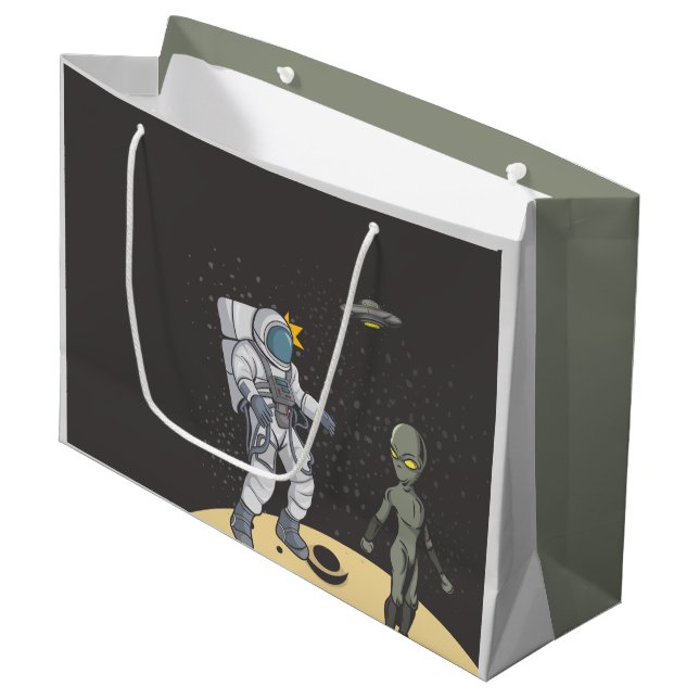 Grand Sac Cadeau extraordinaire (Devant Angle)