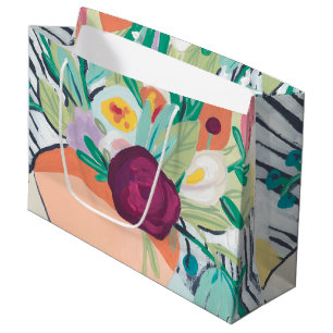 Grand Sac Cadeau Fauvist Floral II