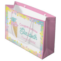 Fête de fin d'études avec glace