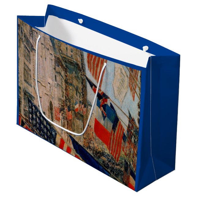 Grand Sac Cadeau Fête des Alliés, mai 1917 (Devant Angle)