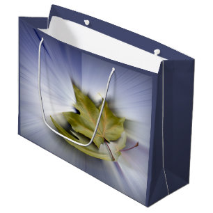 Grand Sac Cadeau Feuilles d'érable volant