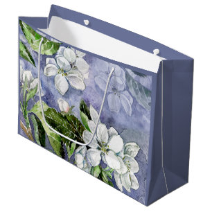 Grand Sac Cadeau Fleur de pommier
