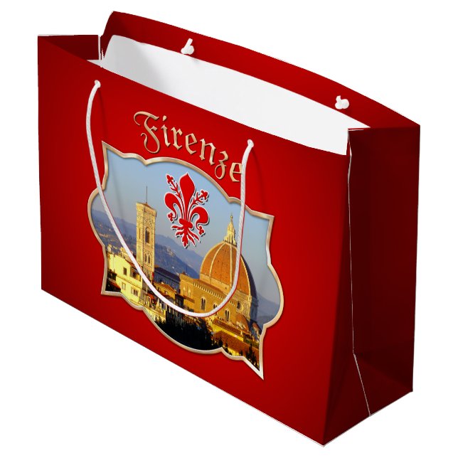Grand Sac Cadeau Florence - Santa Maria del Fiore (Dos Angle)