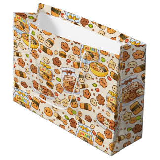Grand Sac Cadeau friandise kawaii sakura arare