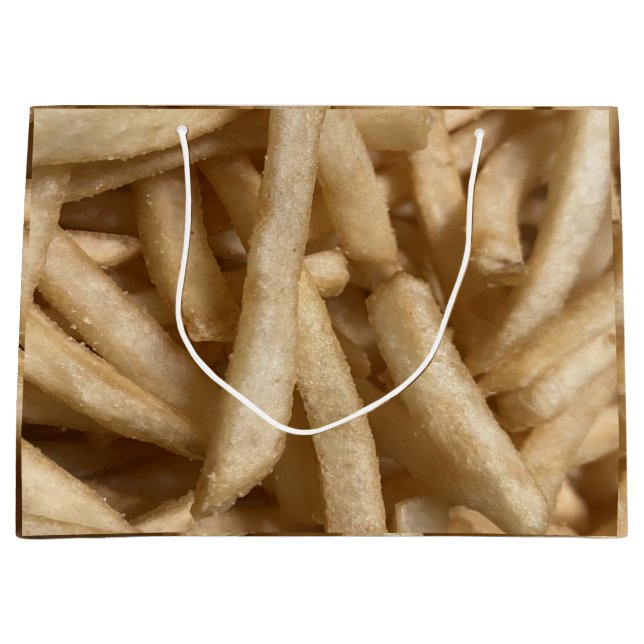 Grand Sac Cadeau Fries françaises (Devant)
