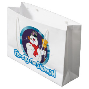 Grand Sac Cadeau Frosty the Snowman™   Portrait magique Frosty