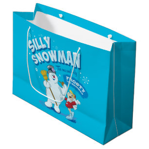 Grand Sac Cadeau Frosty the Snowman™   "Silly Snowman"