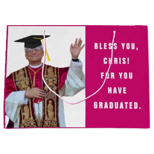 Grand Sac Cadeau Funny Catholic School Graduation