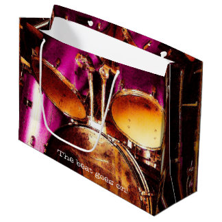 Grand Sac Cadeau Fûts, confiture extérieure