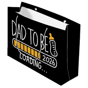 Grand Sac Cadeau Futur Papa 2026 Promu Papa Nouveau Père
