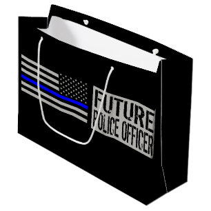 Grand Sac Cadeau Futur policier