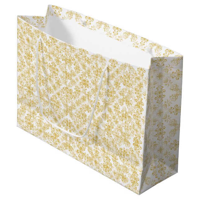 Grand Sac Cadeau Gift Bag - Large (Devant Angle)
