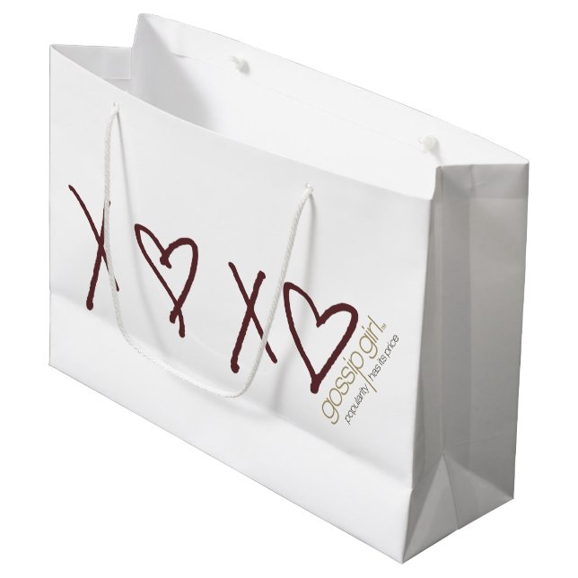 Grand Sac Cadeau Gossip Girl X ♥ X Icon (Devant Angle)